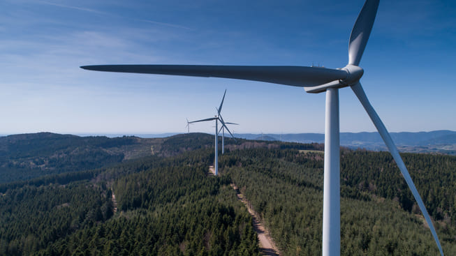 Éoliennes du Bois Belfays &copy; Cyrille Dupont - The Pulses 9(1)